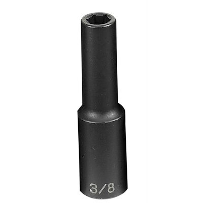 Grey Pneumatic 1/2" Drive x 3/8" Deep Socket