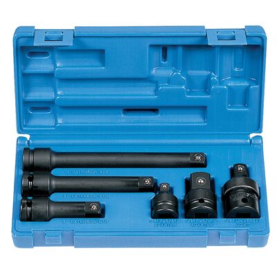 Grey Pneumatic 1/2" Drive 6 Piece Adapter/Extension Set