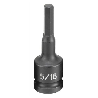 Grey Pneumatic 1/2" Drive x 5/16" Hex Driver