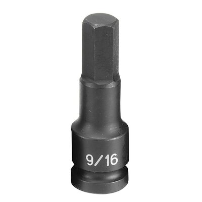 Grey Pneumatic 1/2" Drive x 9/16" Hex Driver