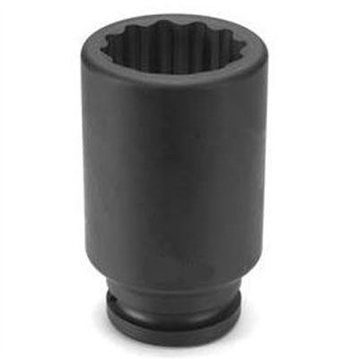 Grey Pneumatic 3/4" Drive x 3/4" Deep - 12 Point Socket