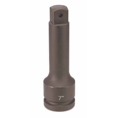Grey Pneumatic 1" Drive x 7" Extension with Pin Hole