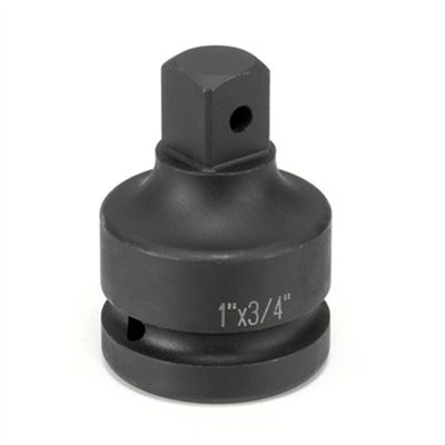 Grey Pneumatic 1" Female x 3/4" Male Adapter with Friction Ball