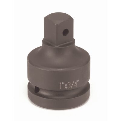 Grey Pneumatic 1" Female x 3/4" Male Adapter with Pin Hole