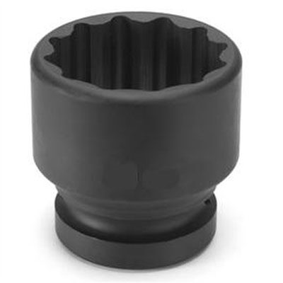 Grey Pneumatic 1-1/2" Drive x 1-3/8" Standard - 12 Point Socket