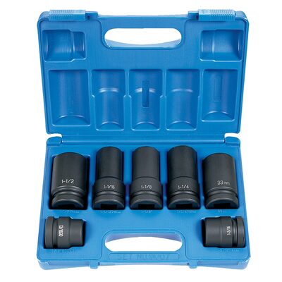 Grey Pneumatic 1" Drive 7 Piece Truck Wheel Set