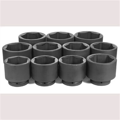 Grey Pneumatic 1" Dr. 11 Piece Fractional Set 3-1/8" - 4-1/2"