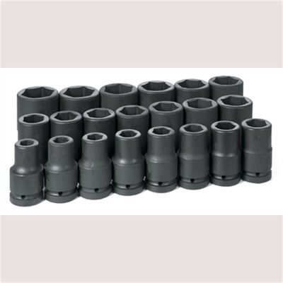 Grey Pneumatic 1" Dr. 21 Piece Deep Fractional Set 3/4" to 2"