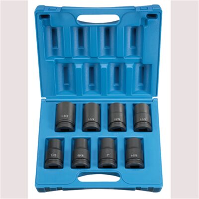 Grey Pneumatic 1" Drive 8 Piece Deep Set