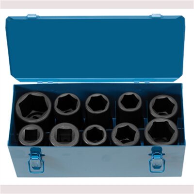 Grey Pneumatic 1" Drive 10 Piece Heavy Duty Truck Set