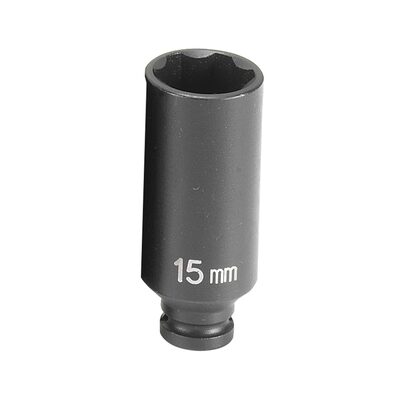 Grey Pneumatic 1/4" Surface Drive x 15mm Deep  Socket