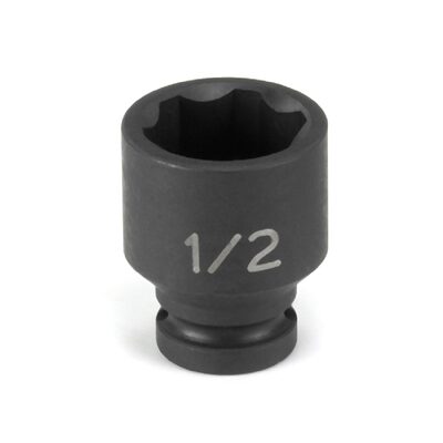 Grey Pneumatic 1/4" Surface Drive x 1/2" Standard  Socket