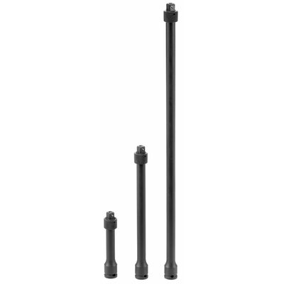 Grey Pneumatic 1/4" Drive 3 Piece Locking Extension Set