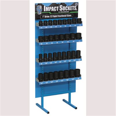 Grey Pneumatic 1" Drive Fractional Display - 12 Point