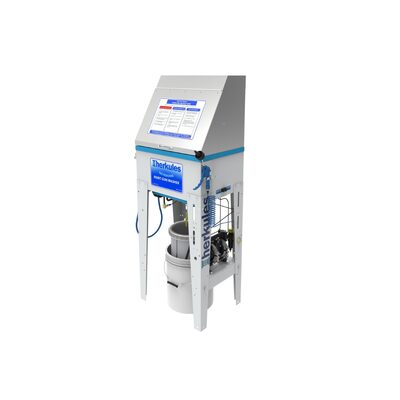 Herkules Equipment G550 - Manual Paint Gun Washer w/ Flow-Through Brush, Clean Rinse, Air Gun and Filtration System
