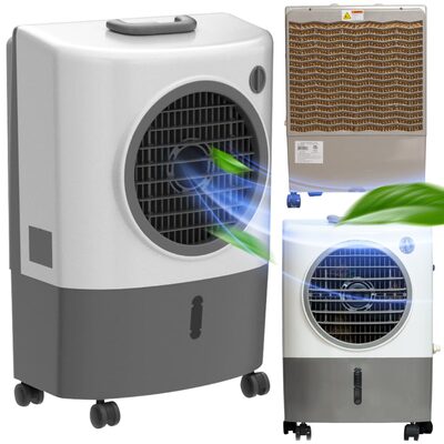 Hessaire MC18M 1,300 CFM 2-Speed Portable Evaporative Cooler (Swamp Cooler) for 500 sq. ft.