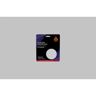 High Teck Products ASSORTED 6" MH GRIP PURPLE CERAMIC FILM DISCS (GRITS 80,180,220,320,400,800)