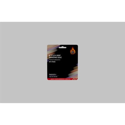 High Teck Products ASSORTED 6" NH GRIP FLEXIBLE DISCS (GRITS 1000,1200,1500,2000)(4 pcs per box)