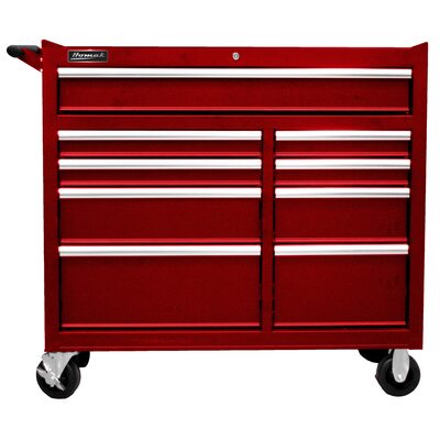 Homak Manufacturing 41" SE 9 DWR ROLLER CAB - RD