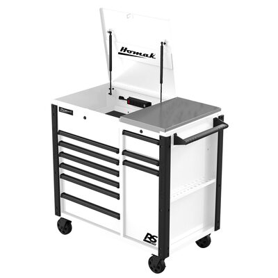 Homak Manufacturing 44" RS PRO 9 DRAWER FLIP TOP