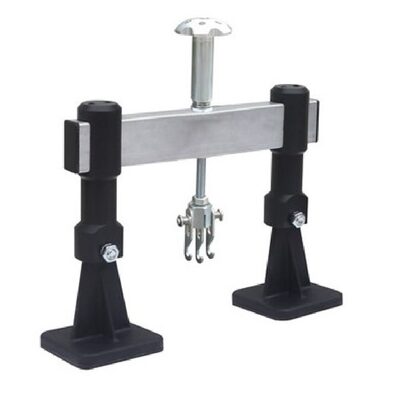 H&S AutoShot UNI-1091 Bridge Puller 16-inch Aluminum Bar, 3-Finger Claw Hand Wheel Adjust with Swivel Feet