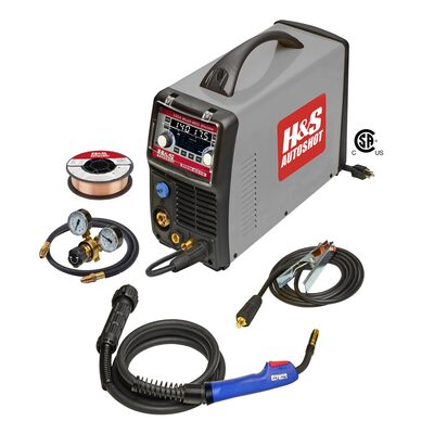 H&S Autoshot HSW-6215 HSM 140A Multi-MIG Welder 115V