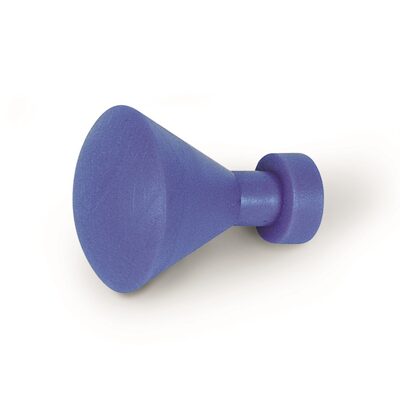 H&S AutoShot GPR-7556 PDR Glue Pull Knob LARGE CONVEX 19mm Round Polycarbonate (5-Pack)