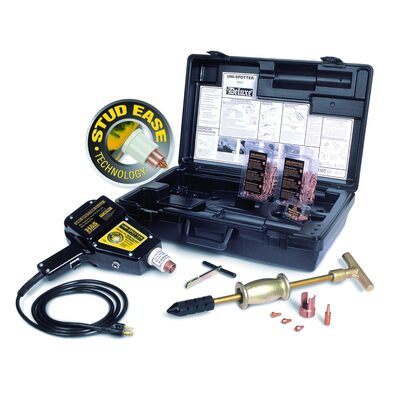 H&S AutoShot UNI-9000 Uni-Spotter DELUXE Spot Weld Kit w/ Stud Gun, S-H and Studs