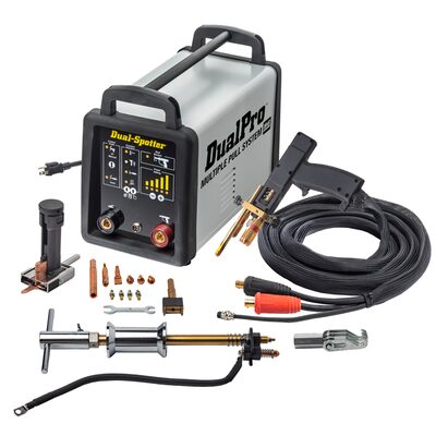 H&S AutoShot UNI-9802 Dual-Pro Spot Welder Aluminum and Steel Dent Repair with All Accessories