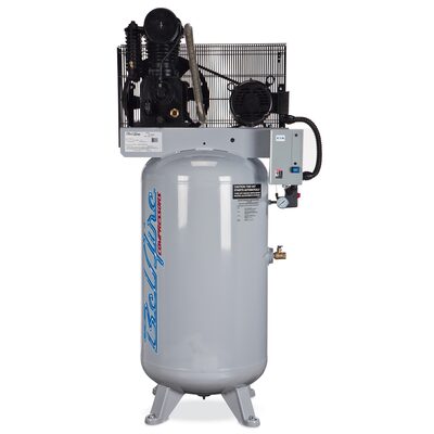 IMC (Belaire) 7.5 HP 80 Gallon 175 PSI 230 Volt Air Compressor 7.5 HP 80 Gallon Vertical 175 PSI 230 1 60 21 CFM C1 Pump