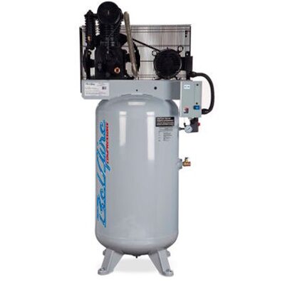 IMC (Belaire) 7.5 HP 80 Gallon 175 PSI 230 Volt Air Compressor 7.5 HP 80 Gallon Vertical 175 PSI 230 3 60 21 CFM C1 Pump