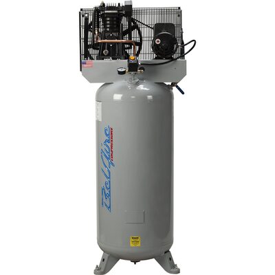 IMC (Belaire) 5 HP 60 Gallon 165 PSI 230 Volt Air Compressor 5 HP 60 Gallon Vertical 165 PSI 230 1 60 14.6 CFM PAT 49 Pump 56 Frame Motor