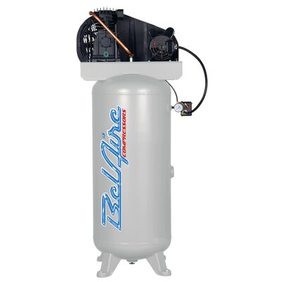 IMC (Belaire) 3.5 HP 60 Gallon 135 PSI 230 Volt Air Compressor 3.5 HP 60 Gallon Vertical 135 PSI 230 1 60 12.35 CFM PAT 38 Pump