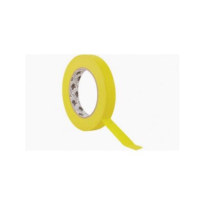 Indasa USA,Inc. 556740 MTE Premium Automotive-Grade Masking Tape, 50 m L x 3/4 in W, 0.145 mm THK, Yellow