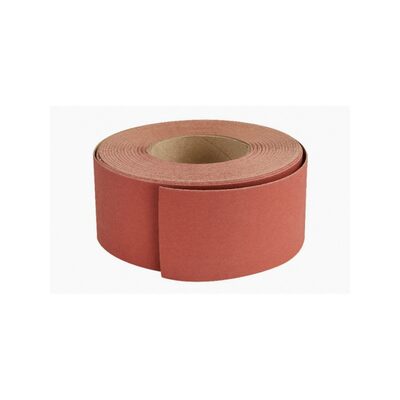 Indasa USA,Inc. Medallion 960-80 Rhynostick Red Line XL Long File Board Sanding Roll, 27-1/2 yd L x 2-3/4 in W, 80 Grit