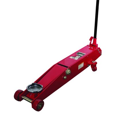 American Forge & Foundry Service Jack - 5 Ton Capacity - Long Chassis - Manual - 6" Min H to 22.5" Max H - Heavy Duty