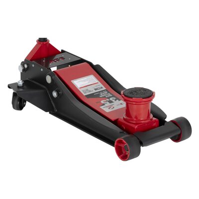 American Forge & Foundry Service Jack - SUV - 3.5 Ton Capacity - Lightning Lift - Short Chassis - 2 pc Handle - 7.125" Min H to 23.5" Max H - Heavy Duty
