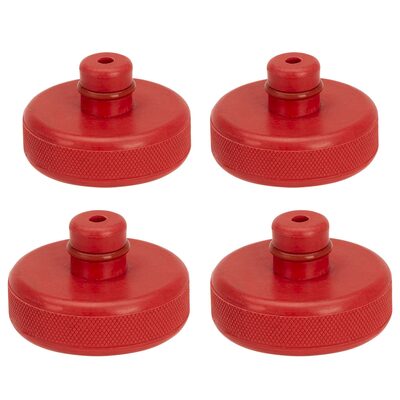 American Forge & Foundry Rubber Jack Pad Lifting Adapter - Tesla Models 3,S,X - For Use with Service Jacks & 4 Post Lifts