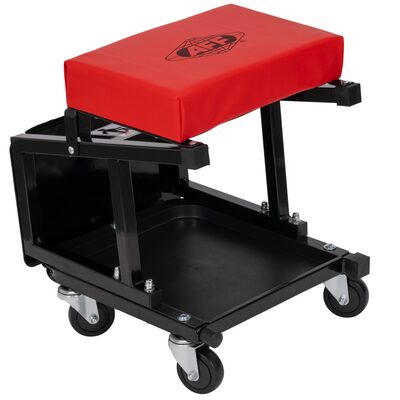 American Forge & Foundry 2 in 1 Convertible Mechanics Seat / Foot Stool - 350 Lbs. Capacity