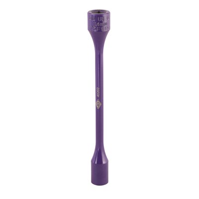 American Forge & Foundry Torque Limiting Socket - 1/2" Drive - 14mm - 75 Ft/Lbs -  Dark Purple