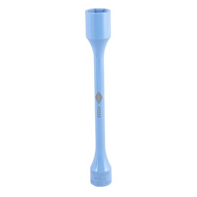 American Forge & Foundry Torque Limiting Socket - 1/2" Drive - 21mm - 100 Ft/Lbs - Sky Blue