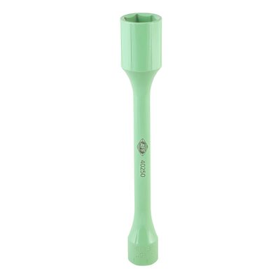 American Forge & Foundry Torque Limiting Socket - 1/2" Drive - 24mm (15/16") - 140 Ft/Lbs - Lt. Green