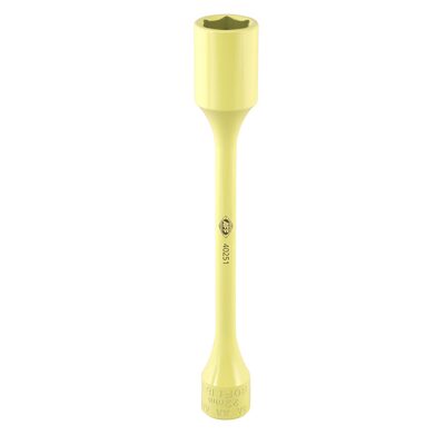 American Forge & Foundry Torque Limiting Socket - 1/2" Drive - 22mm (7/8") - 80 Ft/Lbs - Lemon Green
