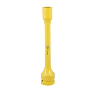 American Forge & Foundry Torque Limiting Socket - 1" Drive - 13/16" - 475 Ft/Lbs - Yellow