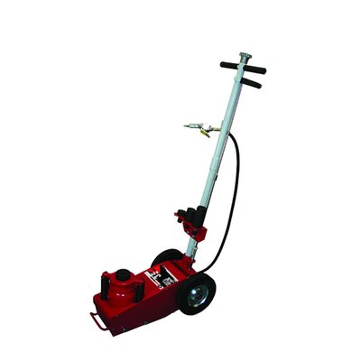 American Forge & Foundry Axle Jack - 35 Ton Capacity - Air/Hydraulic - Spring Return - w/ 3 pc Ext Kit & 2 pc Handle