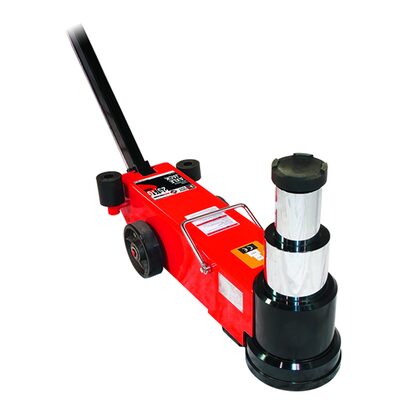 American Forge & Foundry Axle Jack - 2 Stage - 25/10 Ton Capacity - Air/Hydraulic - SUPER DUTY