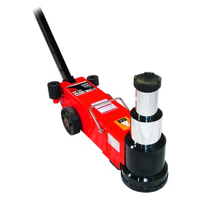 American Forge & Foundry Axle Jack - 2 Stage - 50/25 Ton Capacity - Air/Hydraulic - SUPER DUTY