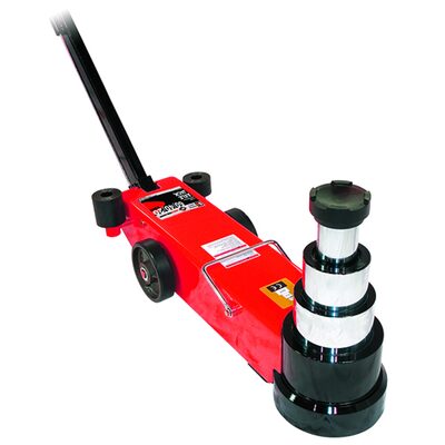 American Forge & Foundry Axle Jack - 3 Stage - 60/40/20 Ton Capacity - Air/Hydraulic - SUPER DUTY