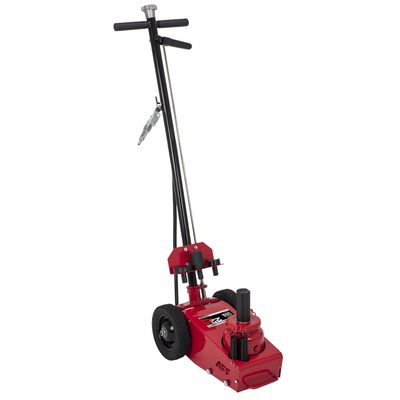 American Forge & Foundry Axle Jack - 22 Ton Capacity - Air/Hydraulic - Spring Return - w/ 3 pc Ext Kit & 1 pc Handle
