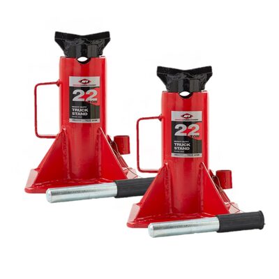 American Forge & Foundry Jack Stands - 22 Ton Capacity - Pin Style - Pair